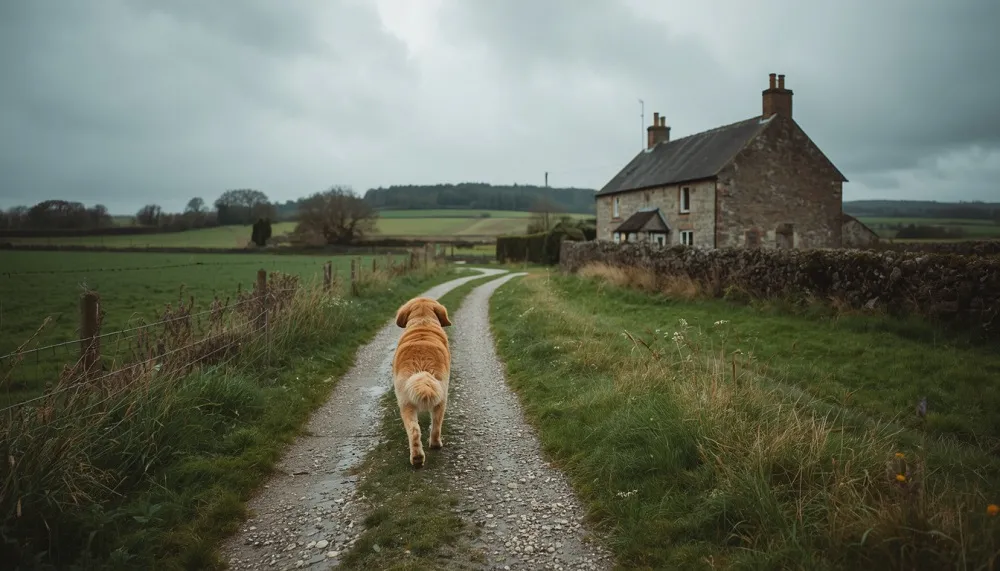 Dog friendly self catering accommodation with countryside walking routes nearby